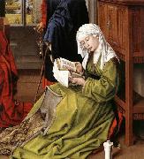 WEYDEN, Rogier van der The Magdalene Reading Spain oil painting artist